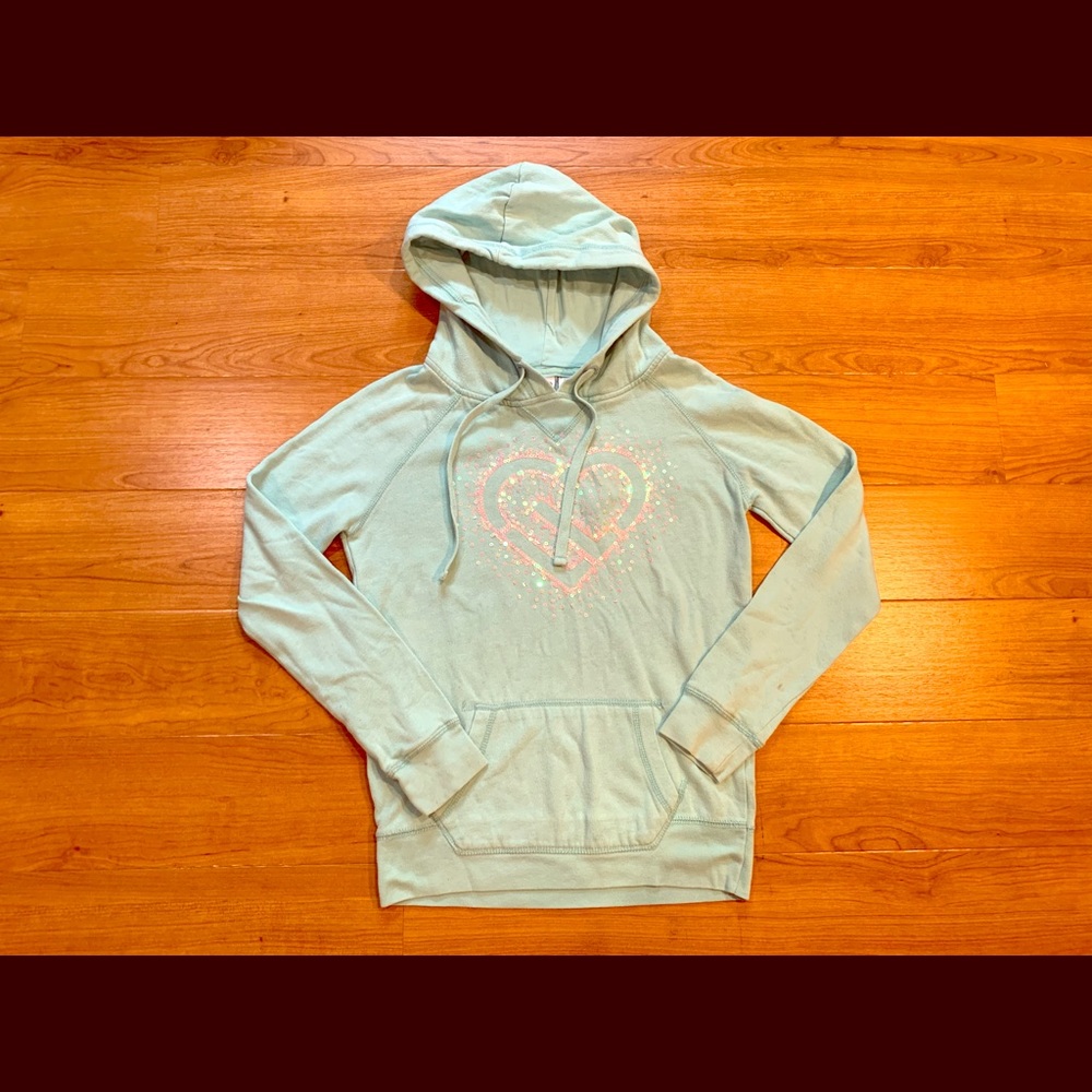 Live, Love, Dream Pullover Hoodie Sweatshirt JR XS
